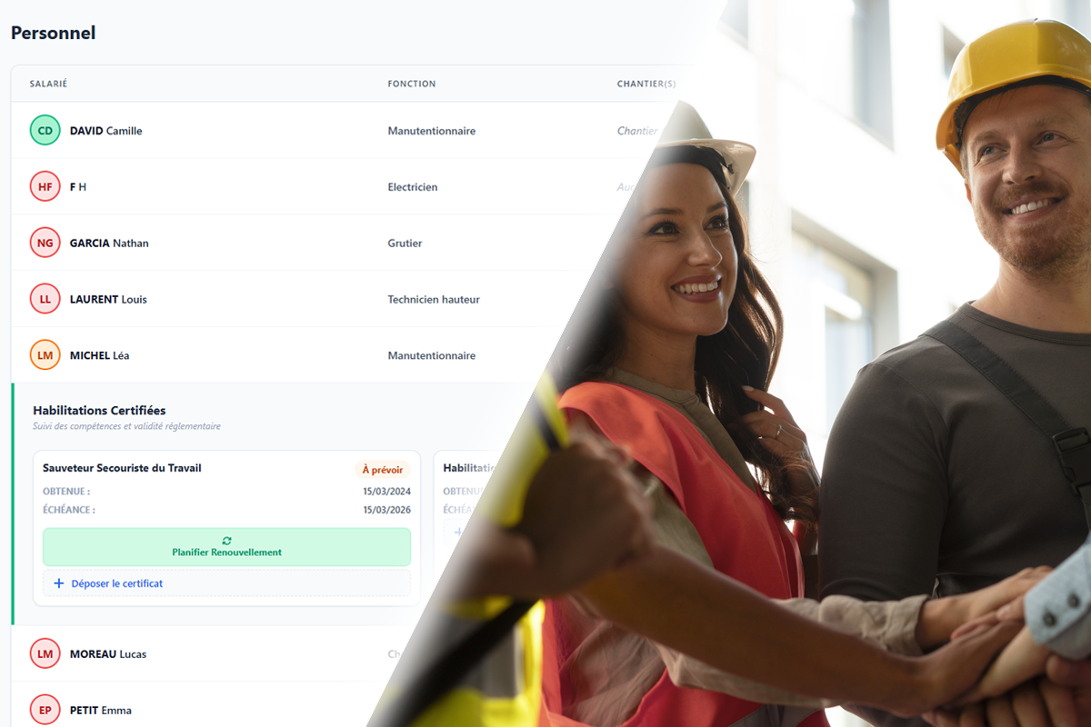 Centralisez vos ressources humaines